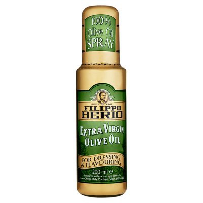 

Filippo Berio Extra Virgin 100% Olive Oil Spray EVOO (For Dressing & Flavouring) 200 ml