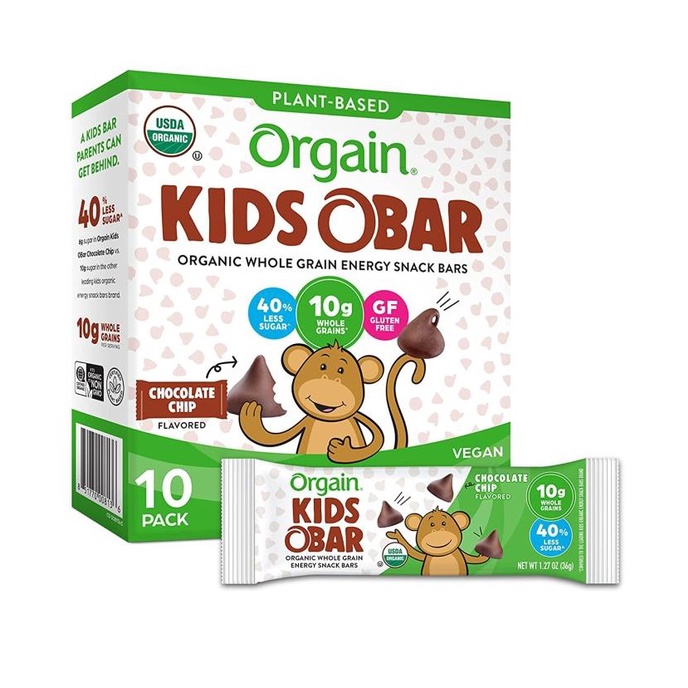 

ORGAIN ORGANIC KIDS ENERGY BAR - CHOCOLATE CHIP DC51C1215