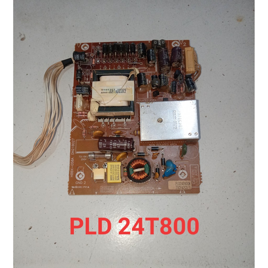POWER SUPLY PSU REGULATOR MESIN TV LED POLYTRON PLD 24T800