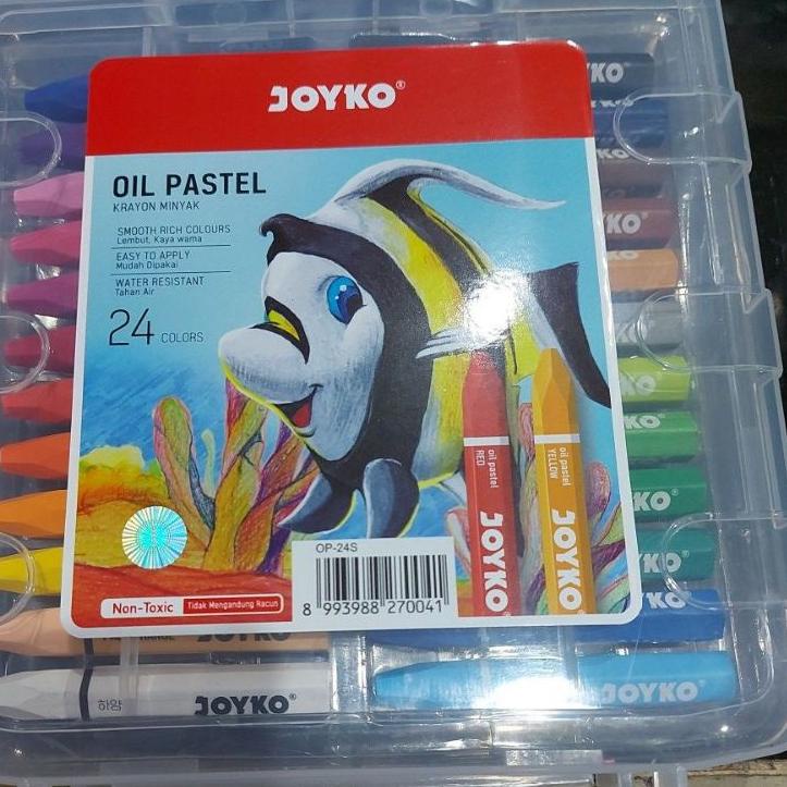 

Trend - joyko oil pastel 24 colors krayon minyak ✔