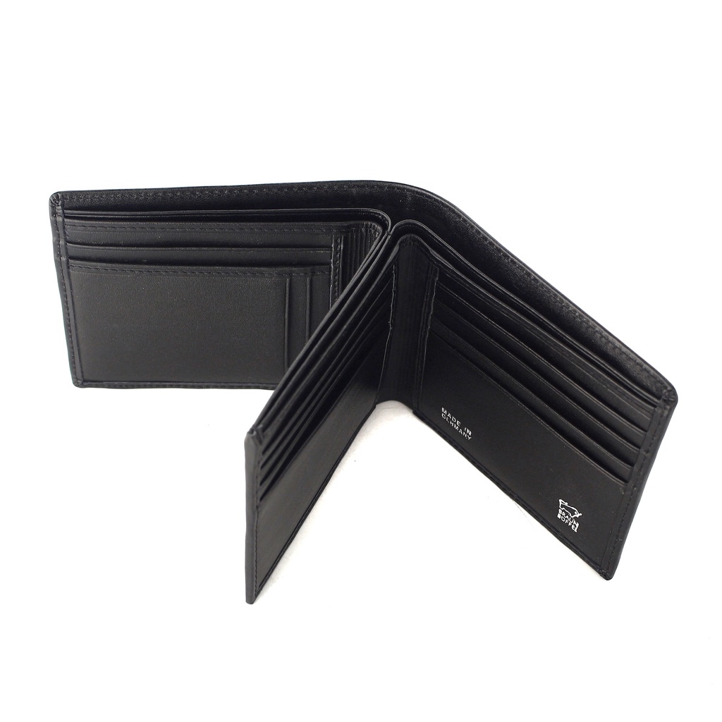 TOKOKOE - Dompet Pria model Tidur bahan Kulit Premium Dompet Lipat - BB 5211 Black