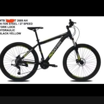 Sepeda gunung mtb 26 inch Aviator 2689 Ah Hd rem hidrolik