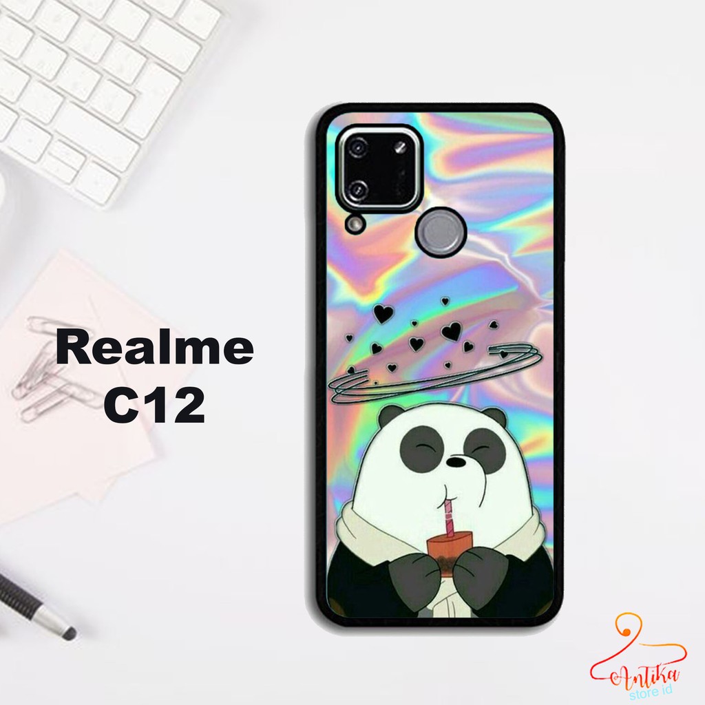 Case Realme C12 Hardcase Realme C12 Case We Bear Bear Keren Untuk Type Hp Realme C12