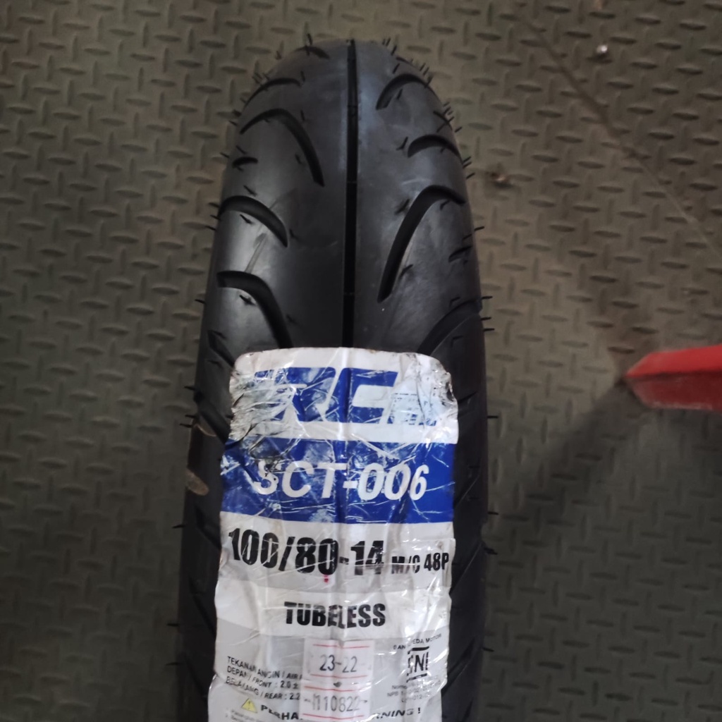 Ban matic IRC SCT006 100 80 14 tubeless lexi pcx vario SCT 006