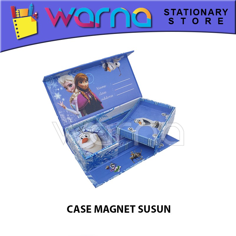 

KOTAK PENSIL/TEMPAT PENSIL/PENCIL CASE MAGNET SUSUN