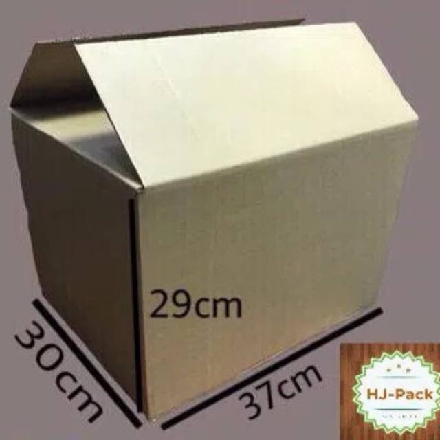 

kardus dus karton box polos baru medium serbaguna 37x30x29