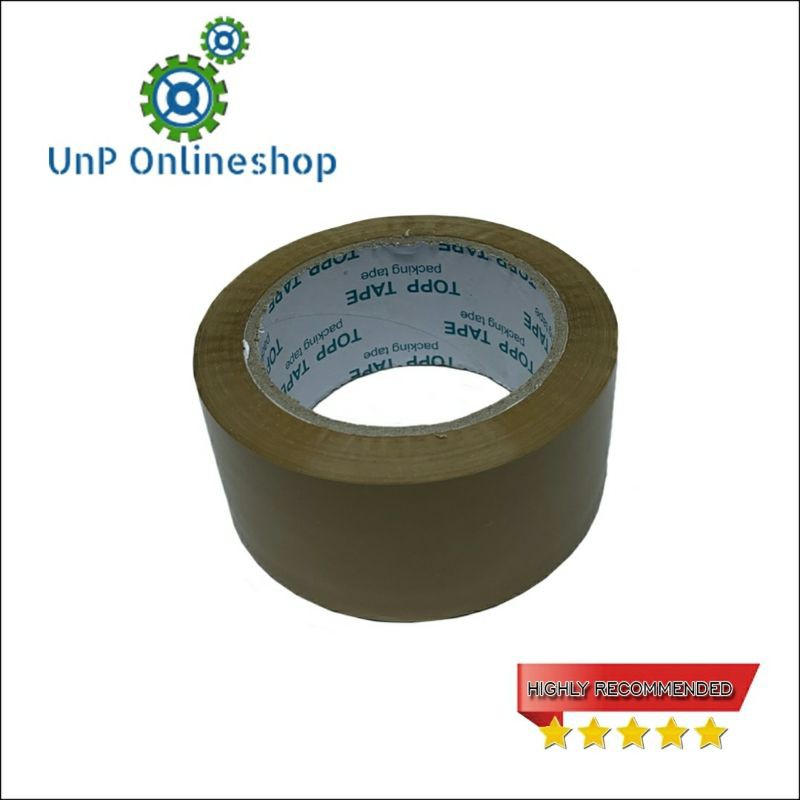 

Lakban Coklat 2 inch x 90 yard (48mm x 90yard) setara daimaru - Coklat