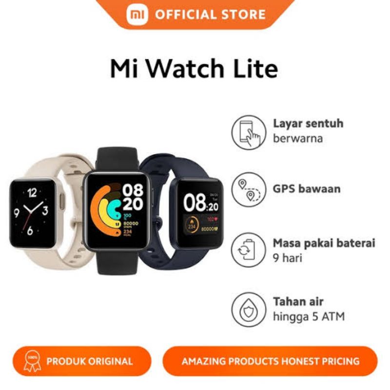 Smartwatch Xiaomi Mi Watch Lite Garansi Resmi