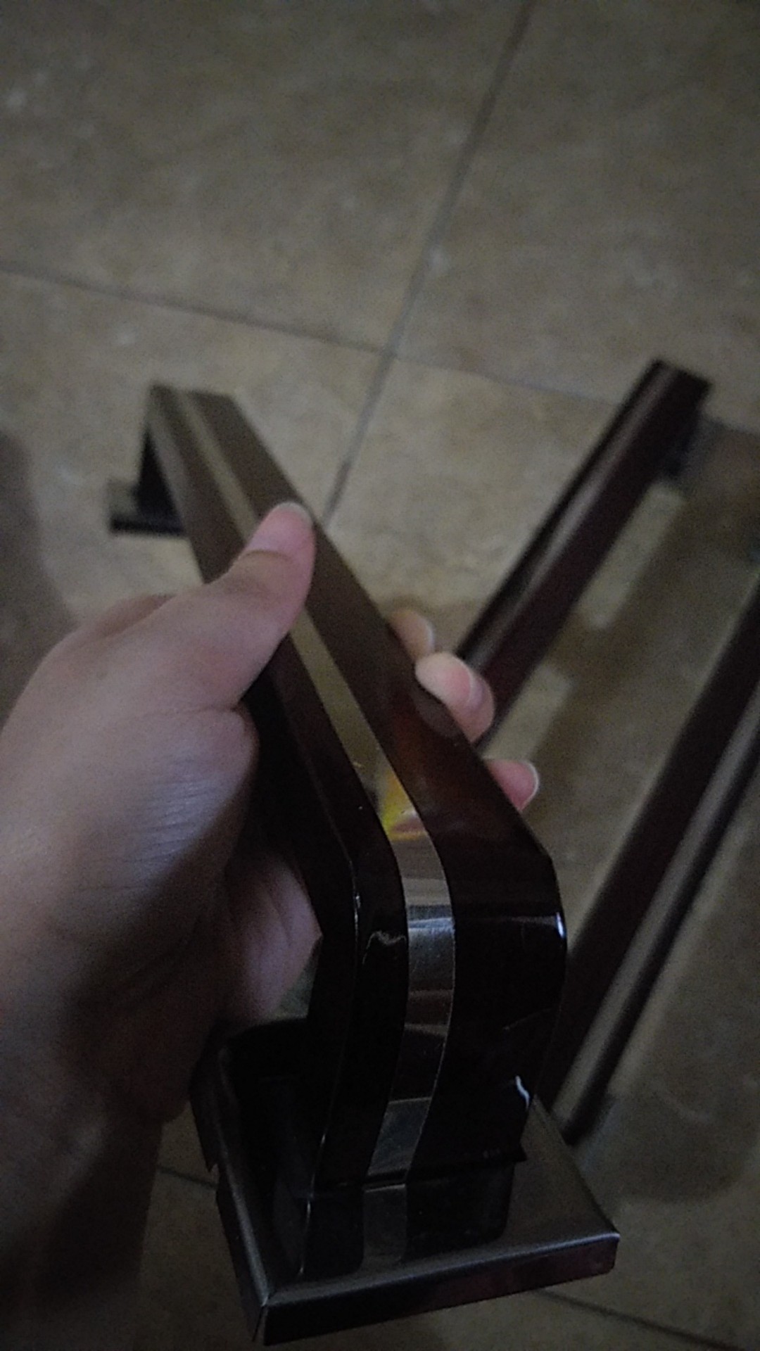 Handle Pintu Rumah  / Tarikan Pintu / Pegangan Pintu Minimalis Coklat 45 Cm , 60 Cm , 80 Cm, 100 Cm