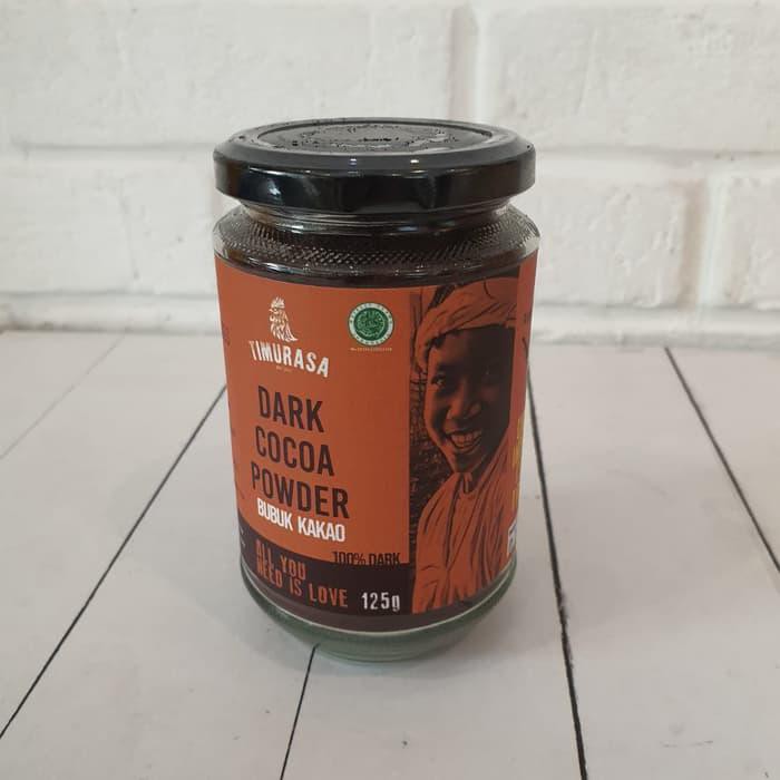 

Organic DARK Cocoa Powder| Bubuk Cokelat Organik 125g - Timurasa BERKUALITAS