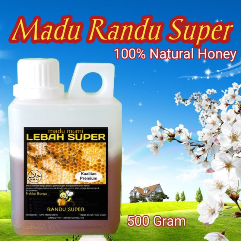 

MADU LEBAH SUPER, RANDU SUPER 500 GRAM