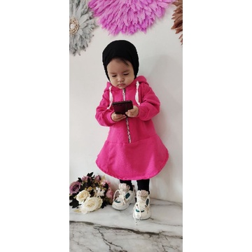 Hoodie anak perempuan 1 -6 tahun terbaru 2022/ jaket anak perempuan Korea style/ sweater anak murah