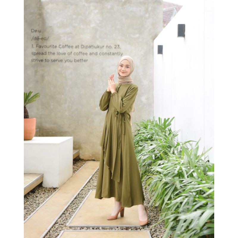 DRESS WANITA MURAH/GAMIS BUSUI WANITA MURAH/WINALDA DRESS ORI SYIRAASWARDROBE/DRESS BUSUI/BAJU CEWEK