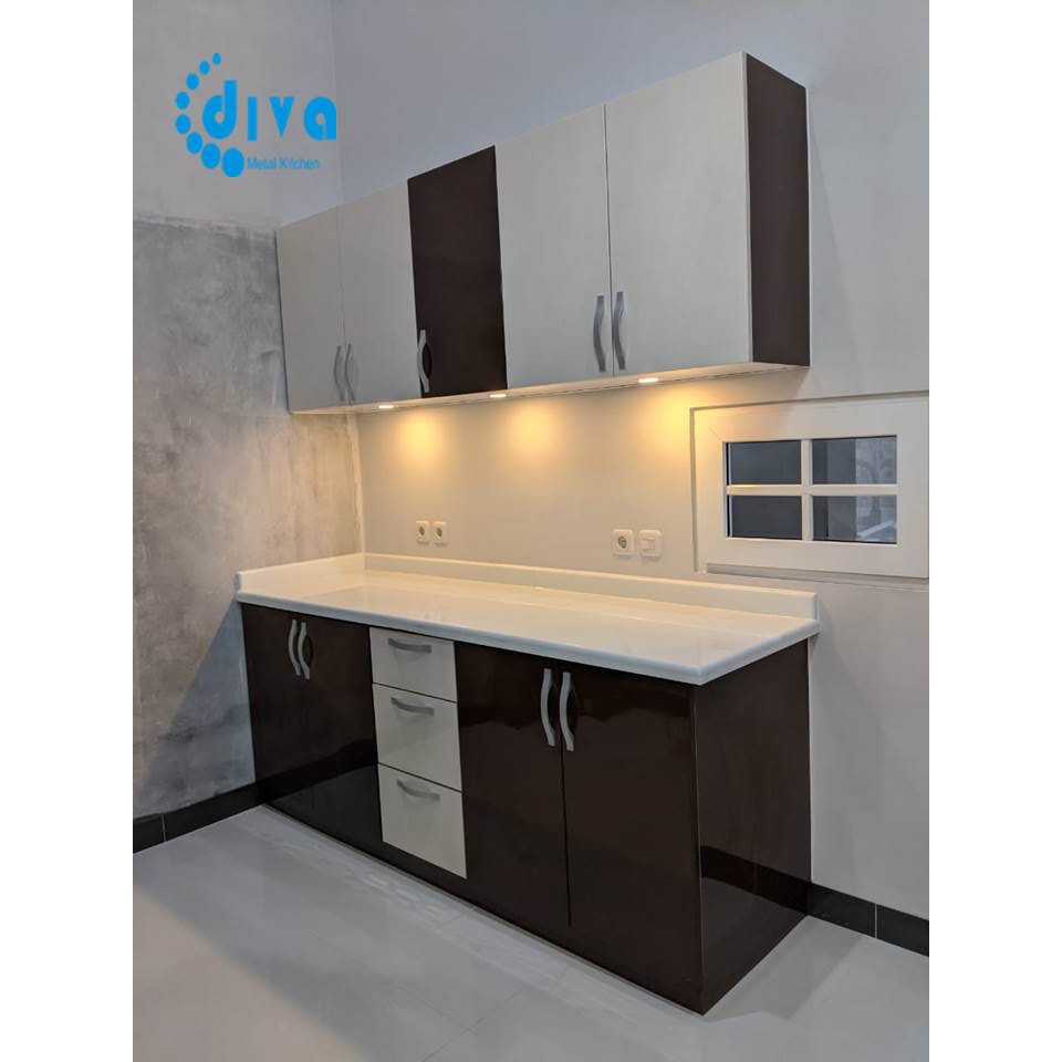 Kitchen Set | wardrobe | Backdrop Tv | Lemari | Rak Bawah Tangga, Diva Metal Interior