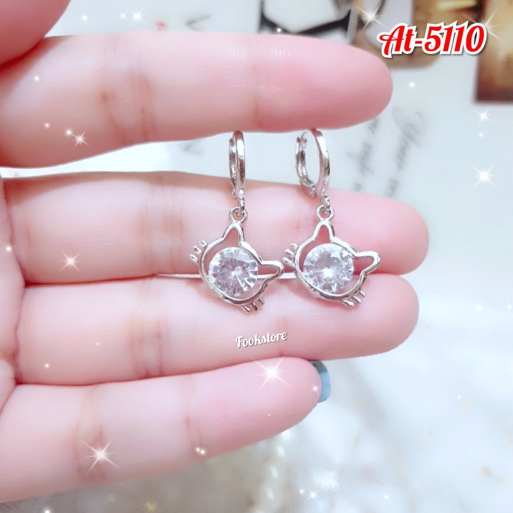 TERBARU ANTING CLIP XUPING /SILVER/GOLD /ANTI ALERGI