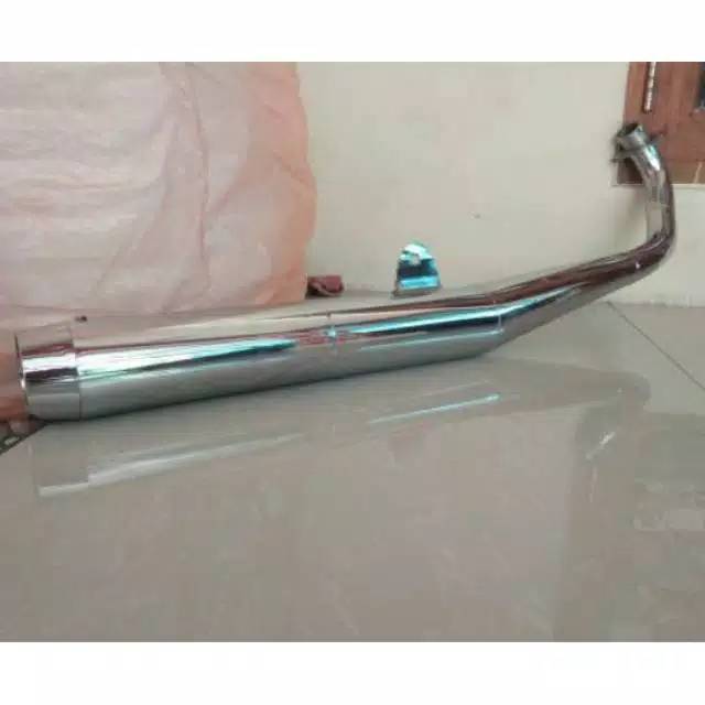 Knalpot standar rx king croum knalpot racing standar rx king garing