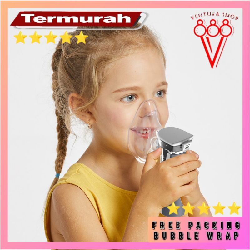 VGS Nebulizer Anak Dewasa Alat Terapi Pernafasan Asma Inhaler Atomizer