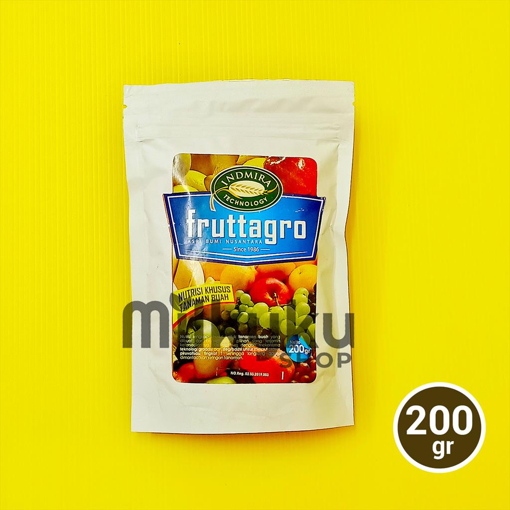 PUPUK FRUTTAGRO 200 GRAM KEMASAN PABRIK BUAH