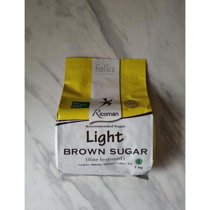 

Ricoman Light Brown Sugar 1 Kg