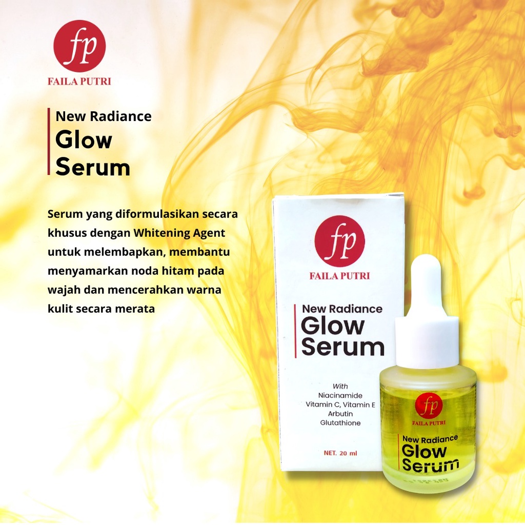 NEW RADIANCE GLOW SERUM FAILA PUTRI/ SERUM PENCERAH WAJAH/ SERUM RADIANCE