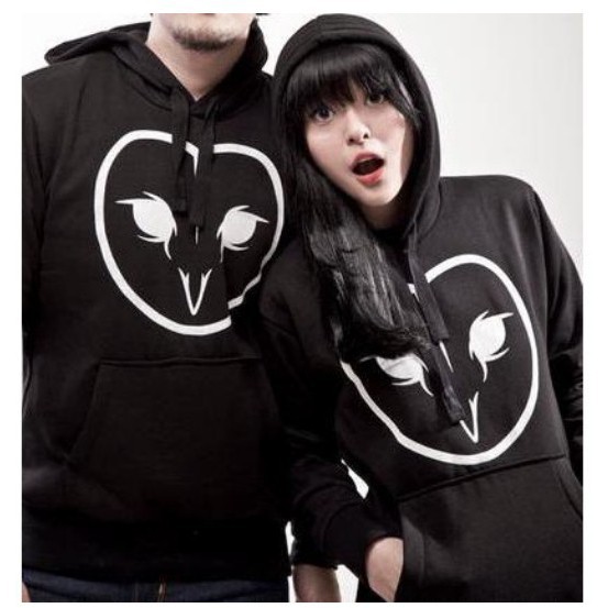 Jaket Couple dreambird 2D Hitam Maroon Pria Wanita Jumbo Big Size S, M, L, XL, 2XL, 3XL, 4XL, 5XL