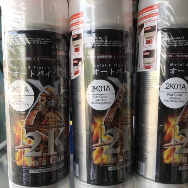 Samurai Paint Clear Doff 2K01A