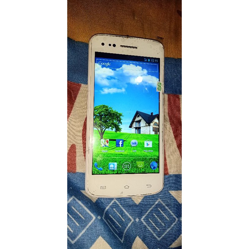 HP Bekas Murah Cross A7S mesin normal. minus lcd retak helai .tanpa baterai.