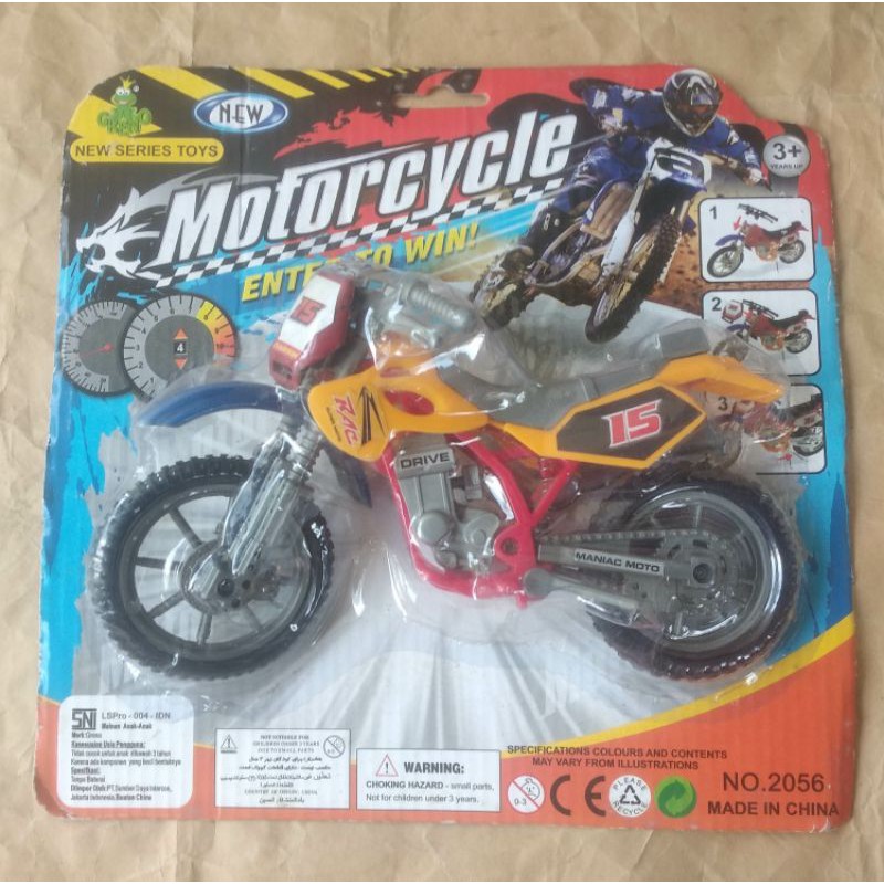 MAINAN DIECAST MOTOR CROSS / TRAIL