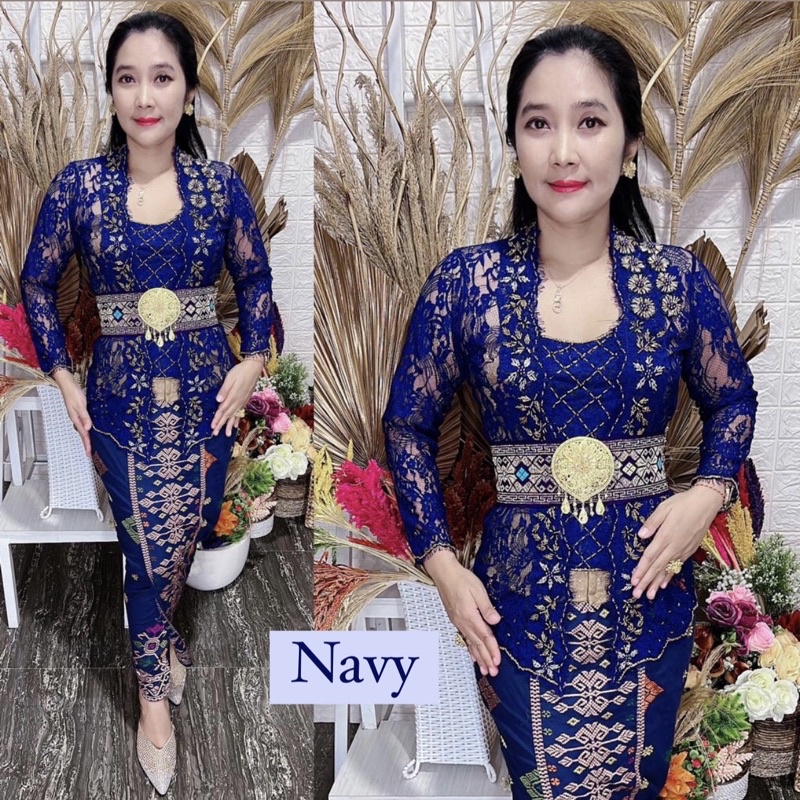 KEBAYA BROKAT PAYET TUMPUK|KEBAYA BALI|KEBAYA KEKINIAN|KEBAYA PAYET MURAH
