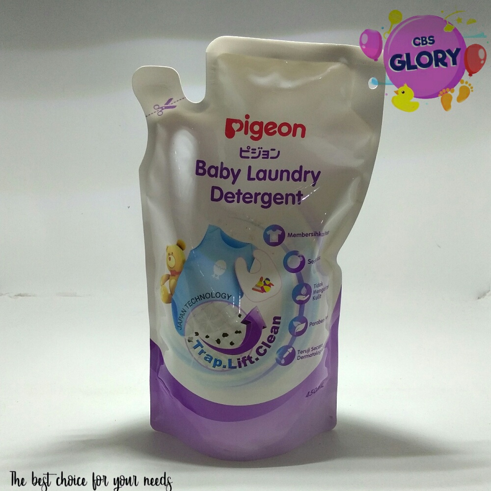 Pigeon Baby Laundry Detergent 450ml/Sabun Cuci Baju Bayi Anti-Bakteri