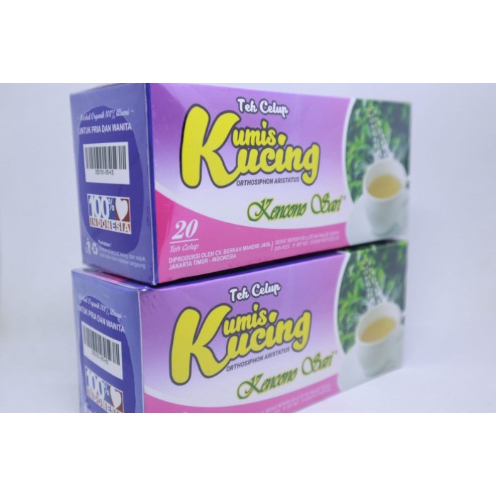 

Ge02G Teh Celup Kumis Kucing Kencono Sari Herbal Batu Ginjal Original Ds5G