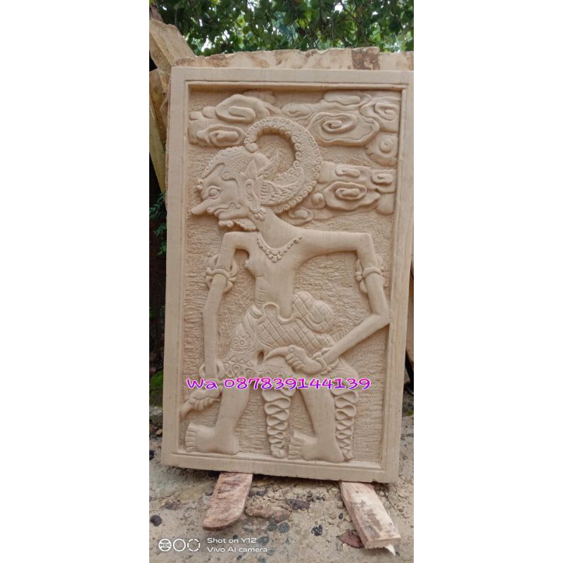 ukiran wayang batu alam