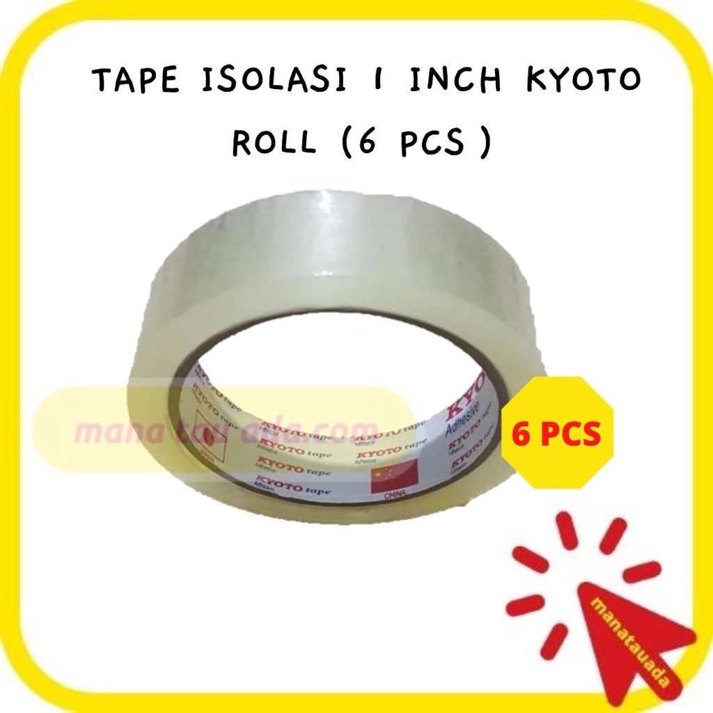 

TAPE / SOLASI BENING 24MM KYOTO ROLL 胶带