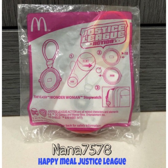 Mainan happy meal justice league action