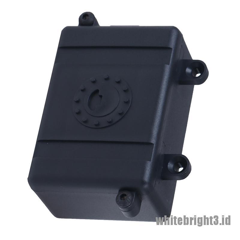 (white3) Kotak Receiver Radio Mobil RC Rock Crawler SCX10 Skala 1: 10