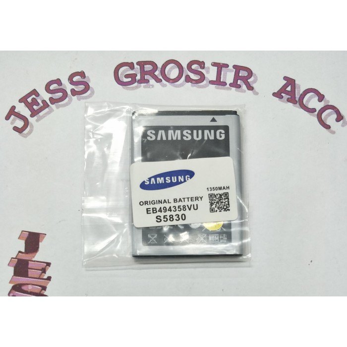 Baterai Battery Original SAMSUNG Galaxy ACE S5830 S6310 S6810 S6802 - Hitam