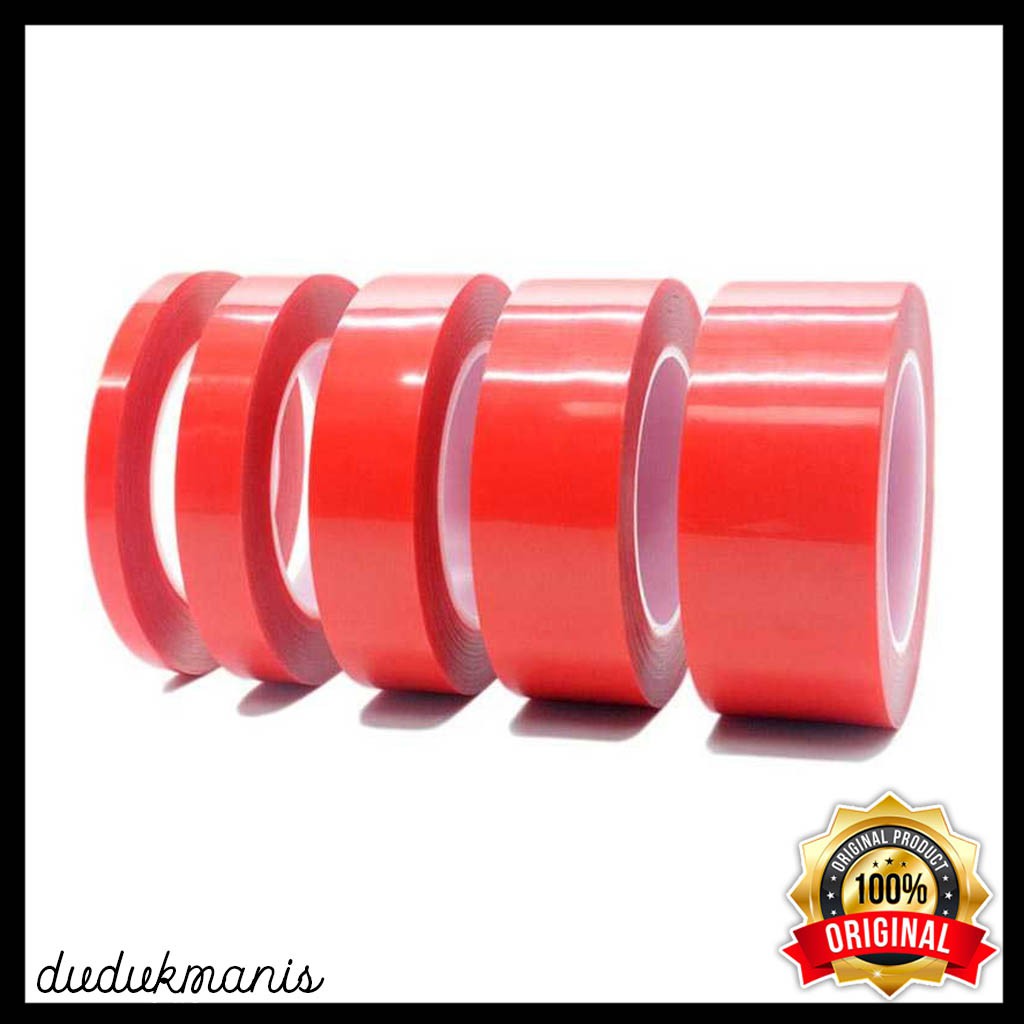 

Double Tape Acrylic Perekat Adhesive Transparent Sticker PER-1091