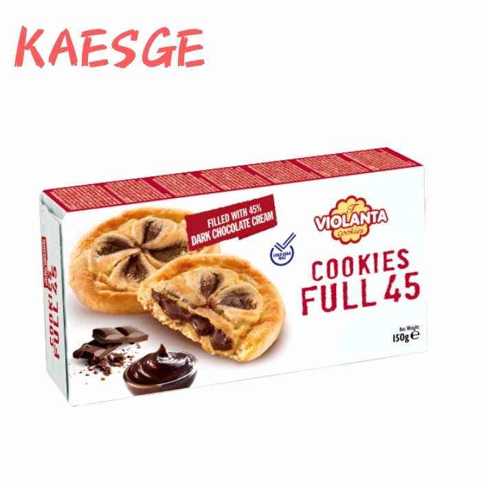 

COOKIES FULL 45 WITH DARK CHOCO 150 GR - VIOLANTA