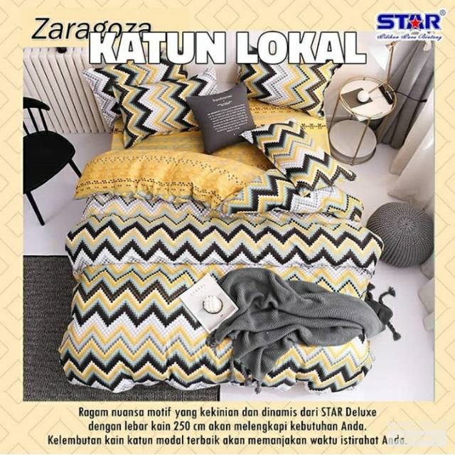 Sprei Star motif Zaragoza