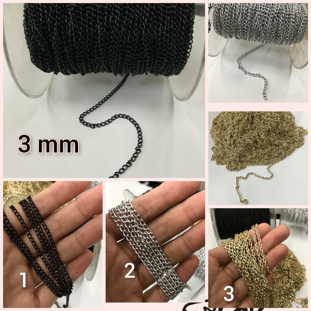 1 METER - 2 MM TALI SOUVENIR | TALI MELAR | TALI ELASTIS TALI GOLD