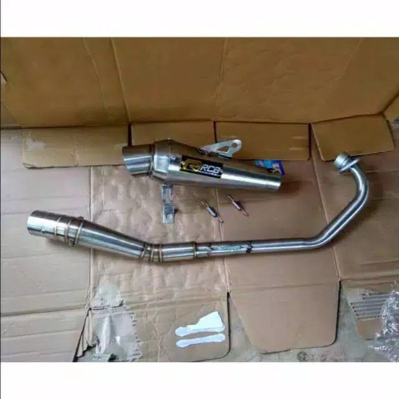 knalpot rcb PNP MX Fu Sonic cb Vixion scorpio Tiger dll