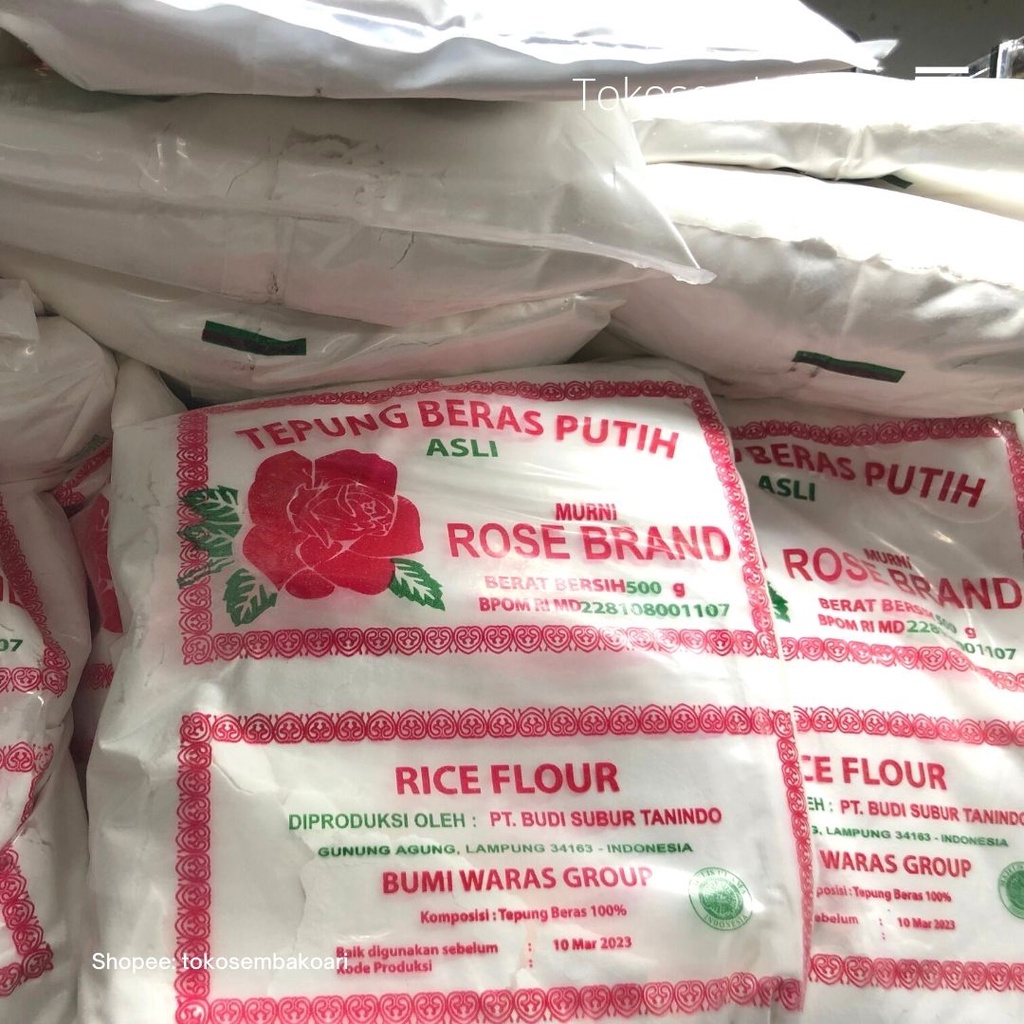 

Tepung Beras Putih Rose Brand 500 g