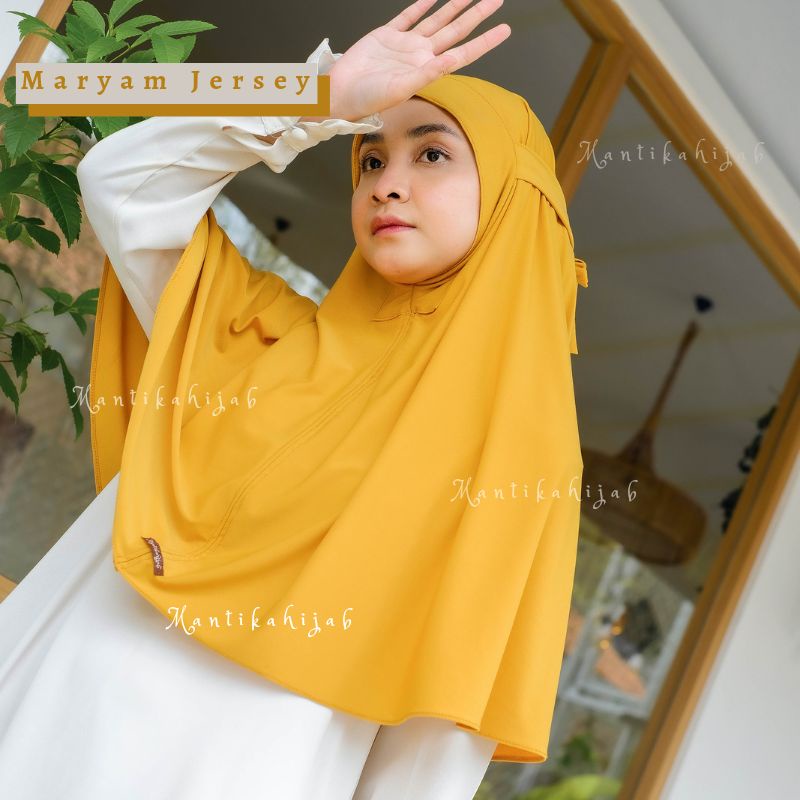 MARYAM JERSEY BERGO TALI HIJAB INSTAN ORIGINAL JERSEY SUPER NON PER-7