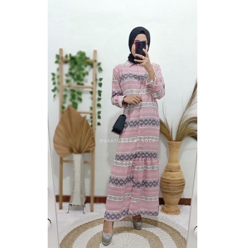 CUCI GUDANG!! Polly Maxy Dress