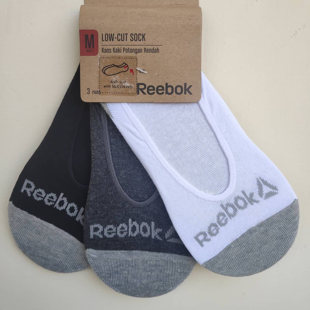 Kaos Kaki Reebok Low-Cut Women's Sock Original