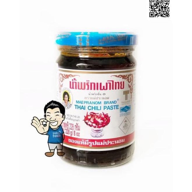 

42G6 Maepranom Thai Chili Paste- Sambal Cabe Pasta 228G 76Sm