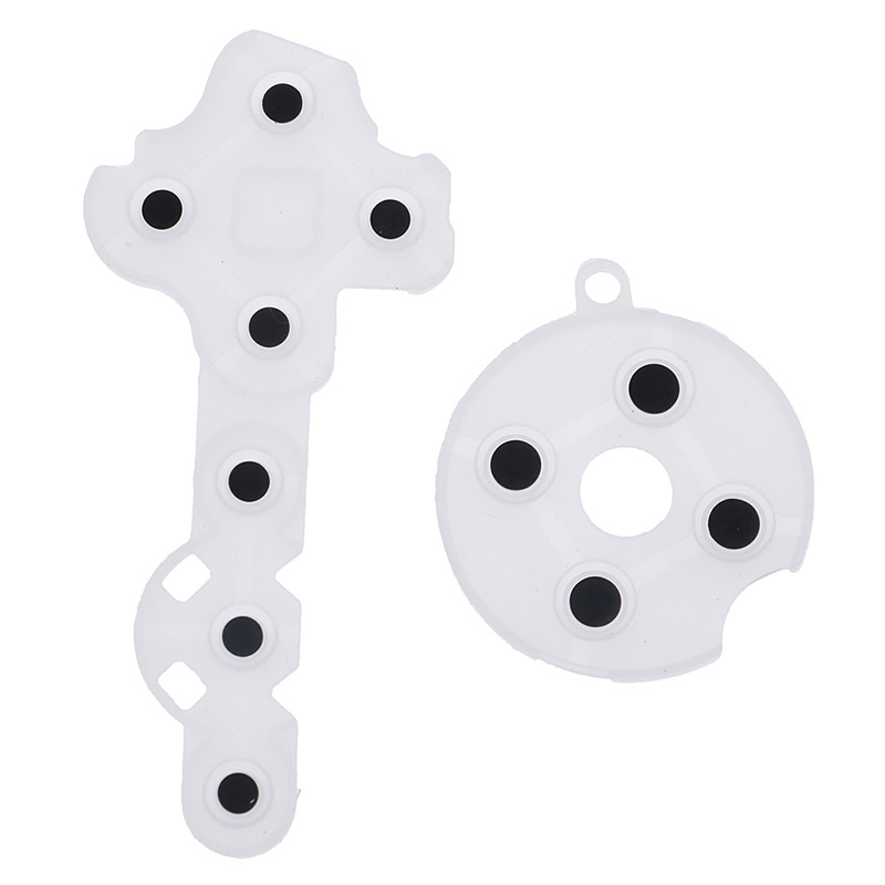 {LUCKID}2pcs/set Transparent controller conductive rubber pad contact pad for XBOX360