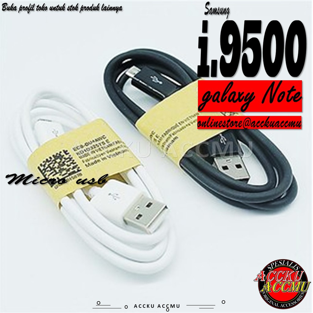 KABEL DATA SAMSUNG I9500 / S4 MICRO USB HIGH QUALITY