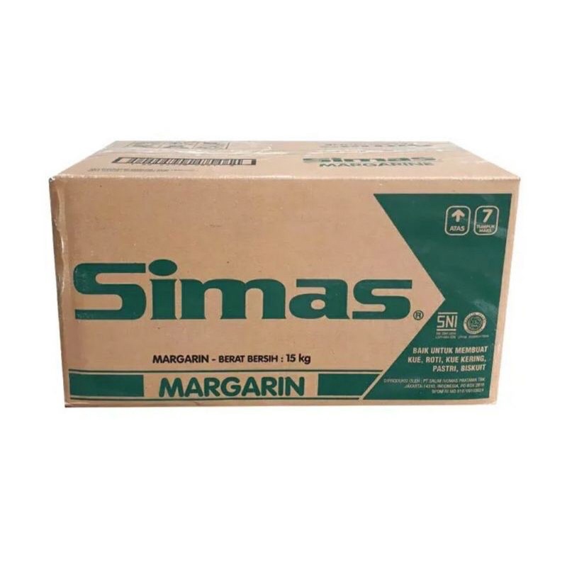 

MARGARIN SIMAS DUS 15 kg / MARGARINE / MENTEGA SIMAS DUS