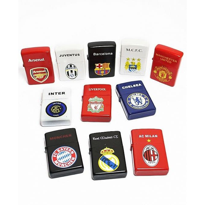 New Arrival KOREK API ZP CLUB BOLA SEPAK BOLA MANCIS PEMANTIK LIGHTER Low Price!